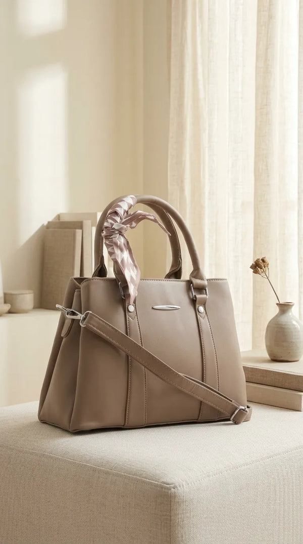 Apricot Formal Hand Bag For Women P36691