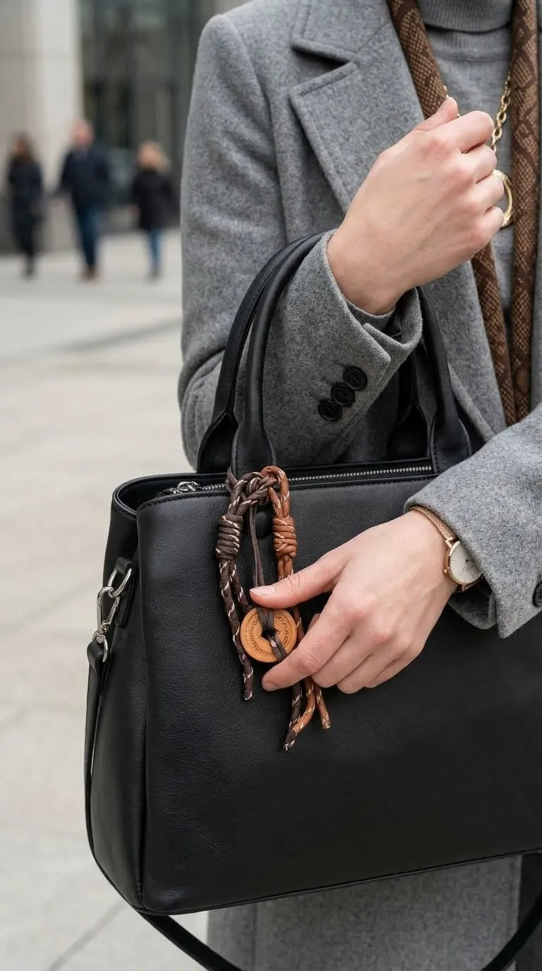 Black Formal Hand Bag For Women P36693