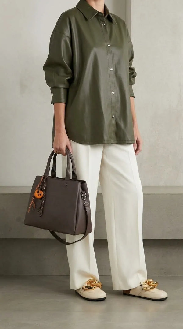 Coffee Formal Hand Bag For Women P36693