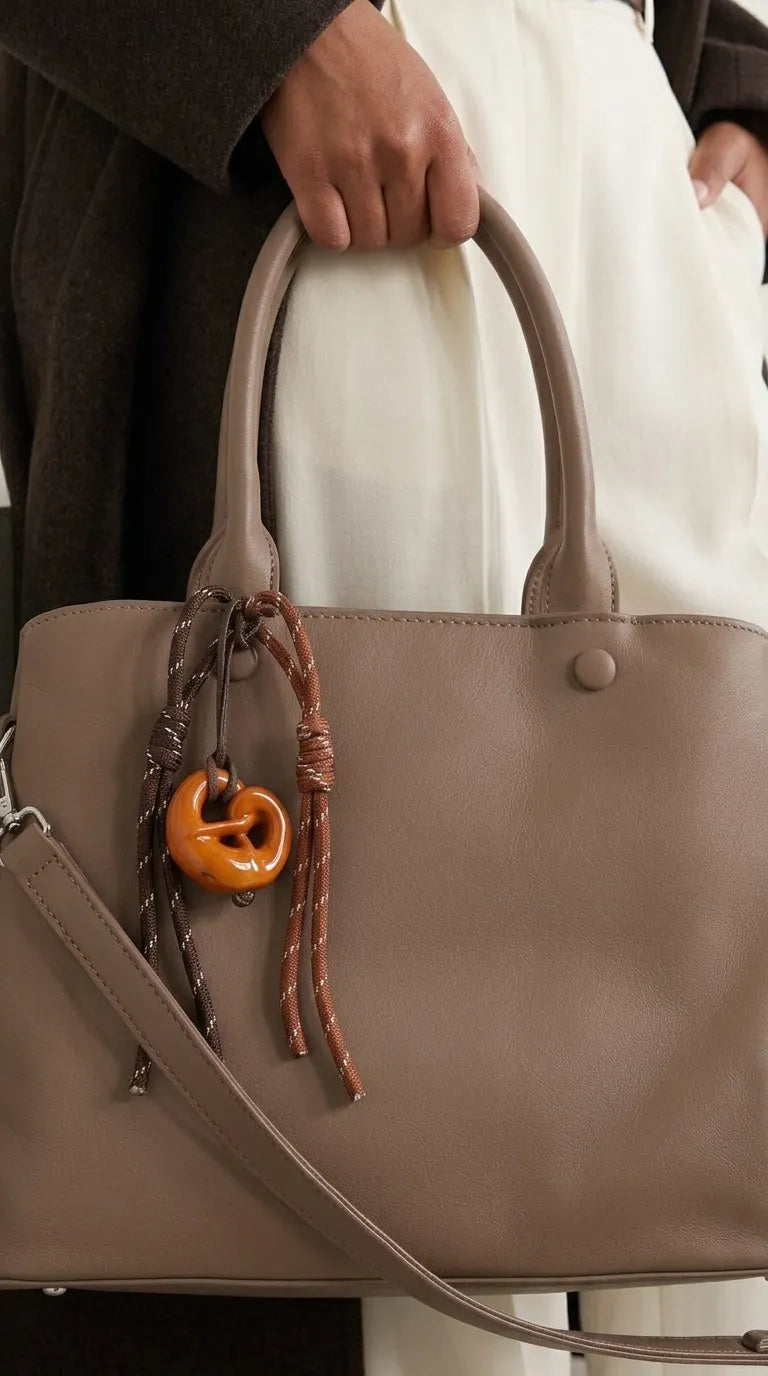 Beige Formal Hand Bag For Women P36693