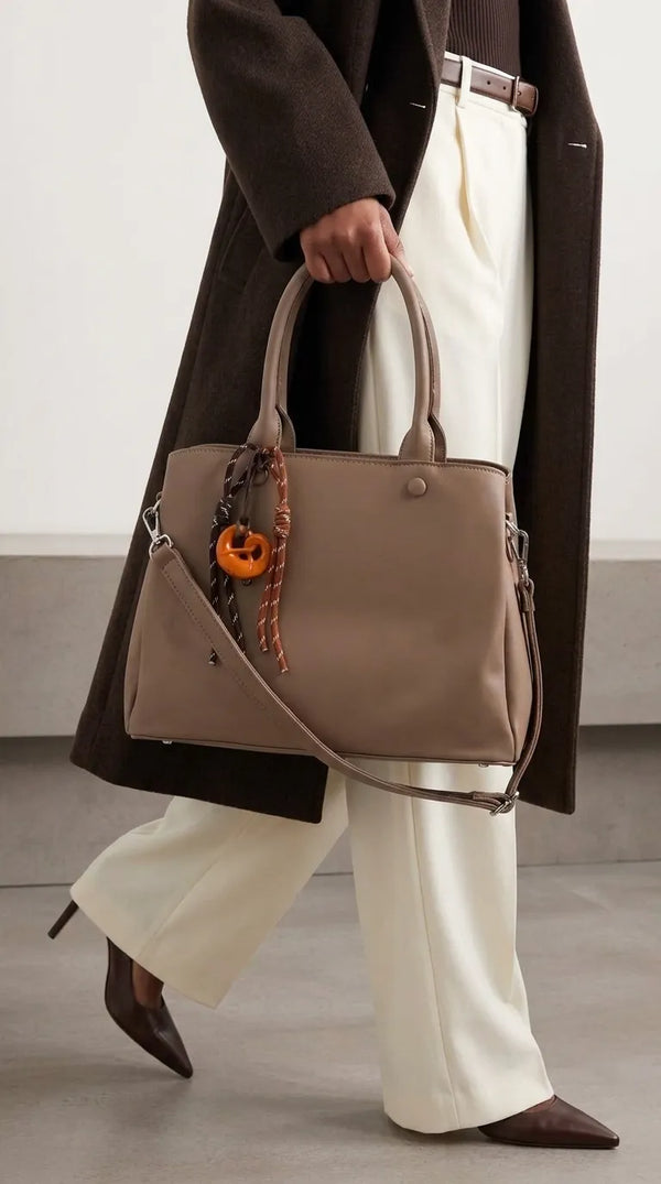 Beige Formal Hand Bag For Women P36693