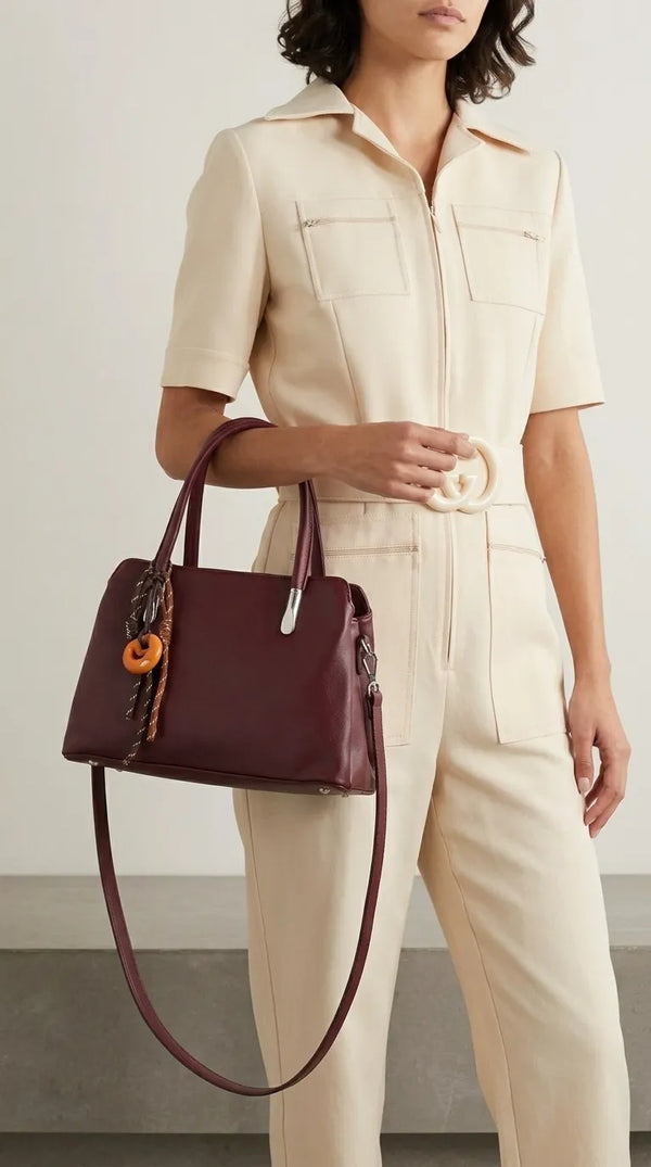 Maroon Formal Hand Bag For Women P36694