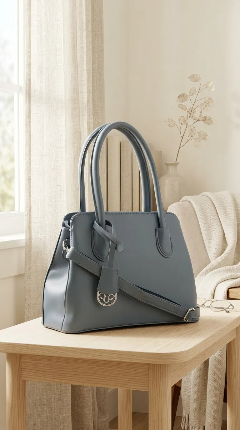 Blue Formal Hand Bag For Women P36695