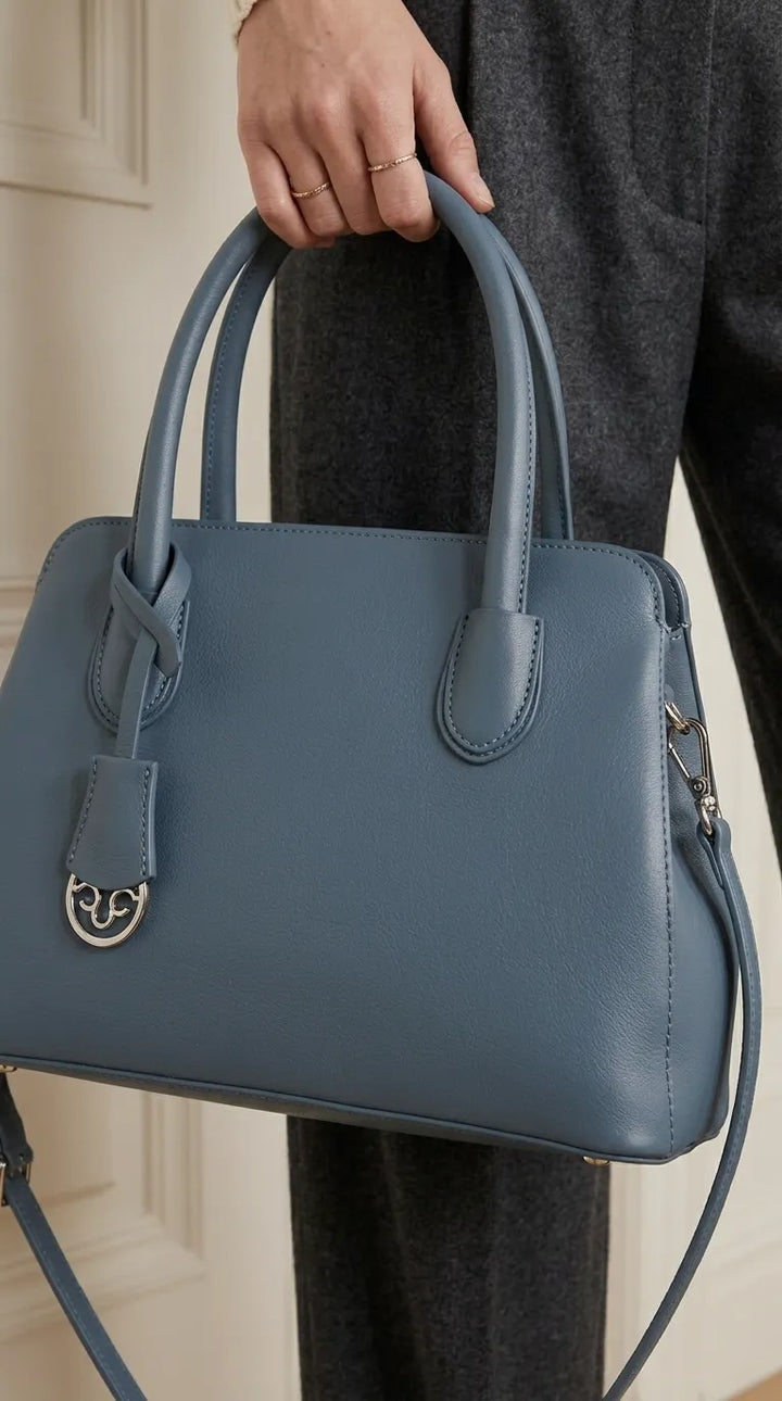 Blue Formal Hand Bag For Women P36695