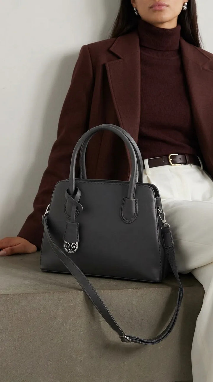 Dk Grey Formal Hand Bag For Women P36695
