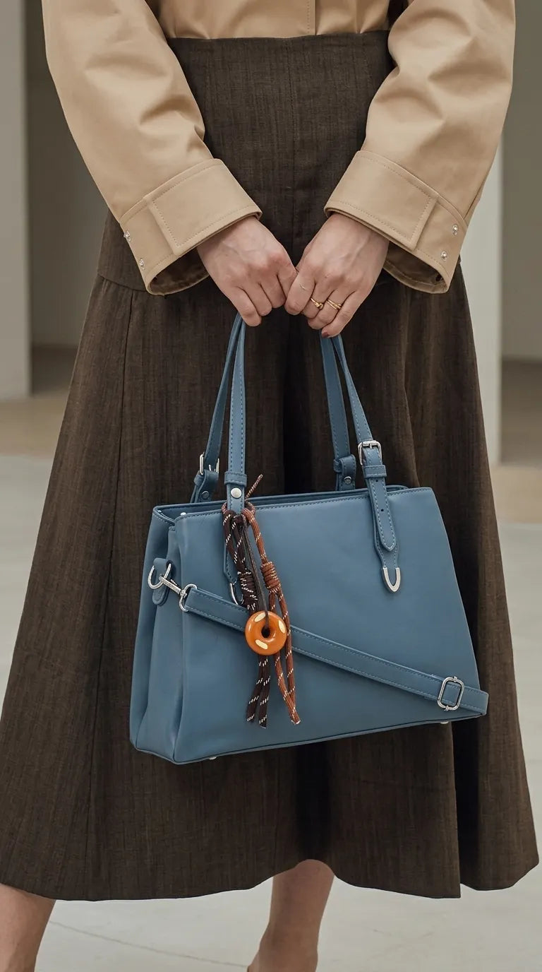 Blue Formal Hand Bag For Women P36697