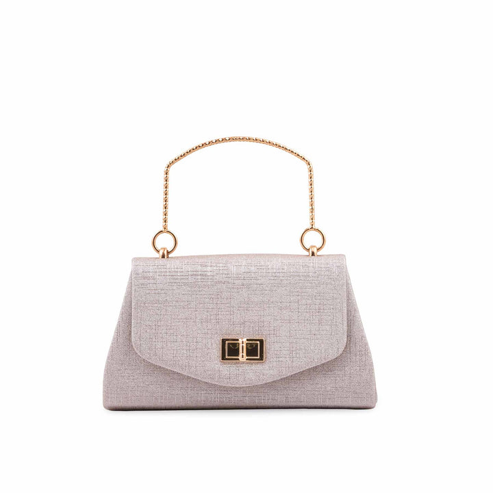 Beige Fancy Clutch For Ladies P36710