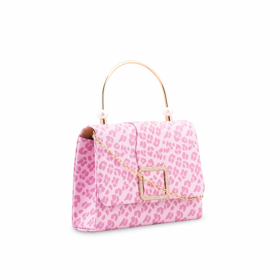Pink Formal Clutch For Ladies P36712