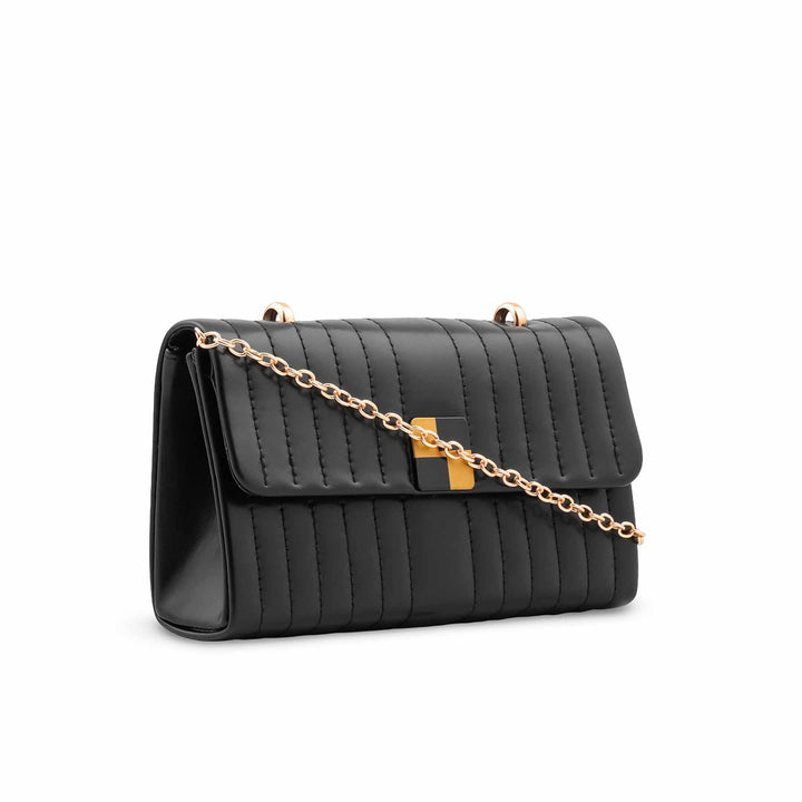 Black Formal Clutch For Ladies P36713