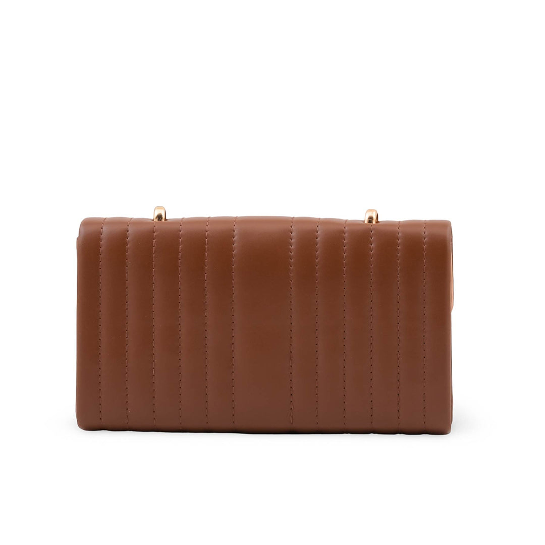 Coffee Formal Clutch For Ladies P36713