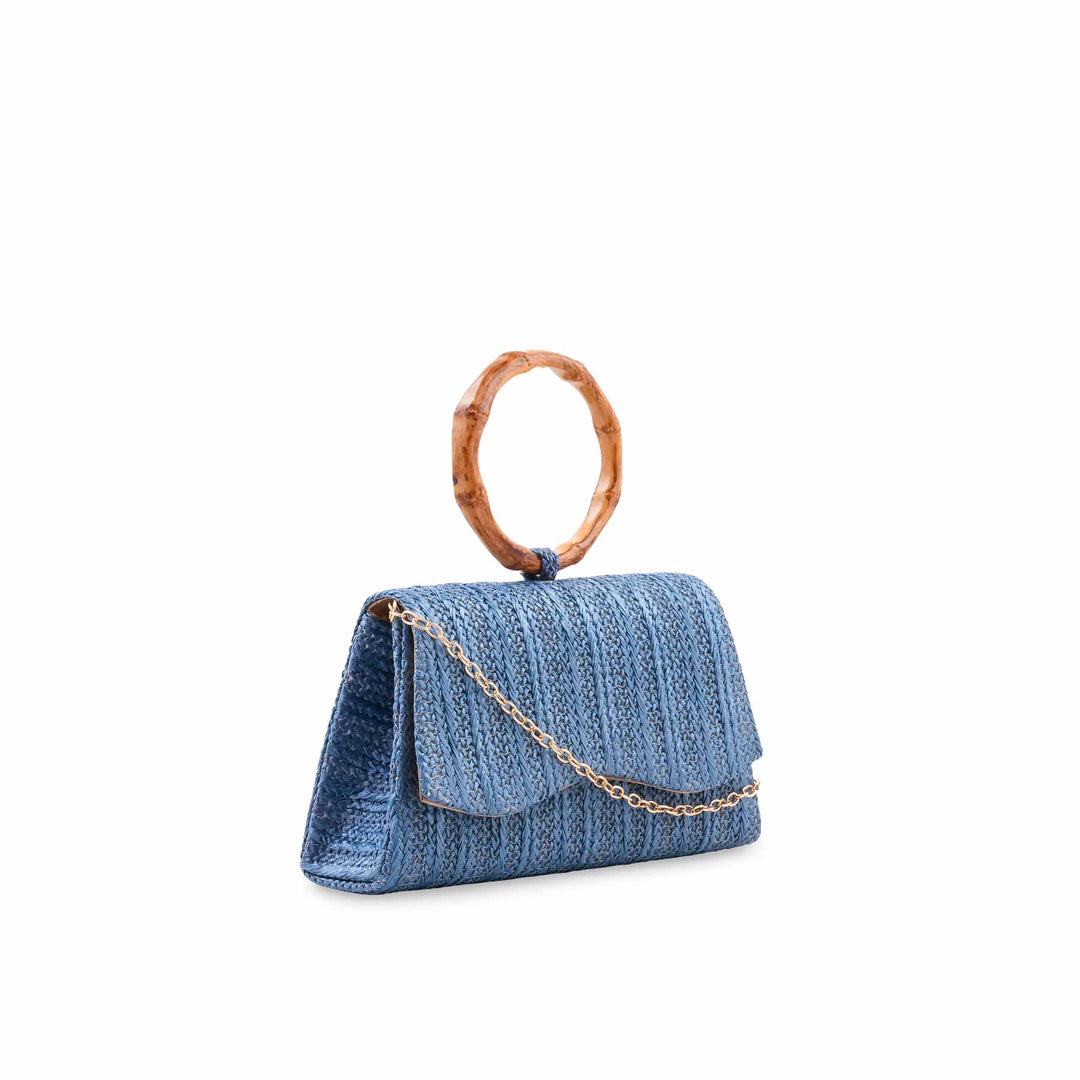 Blue Formal Clutch For Ladies P36725