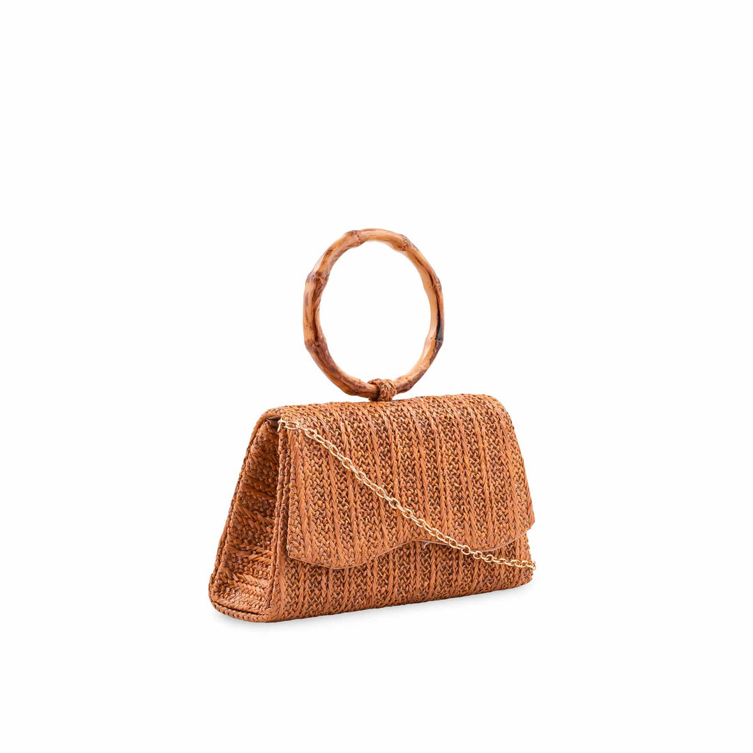 Fawn Formal Clutch For Ladies P36725
