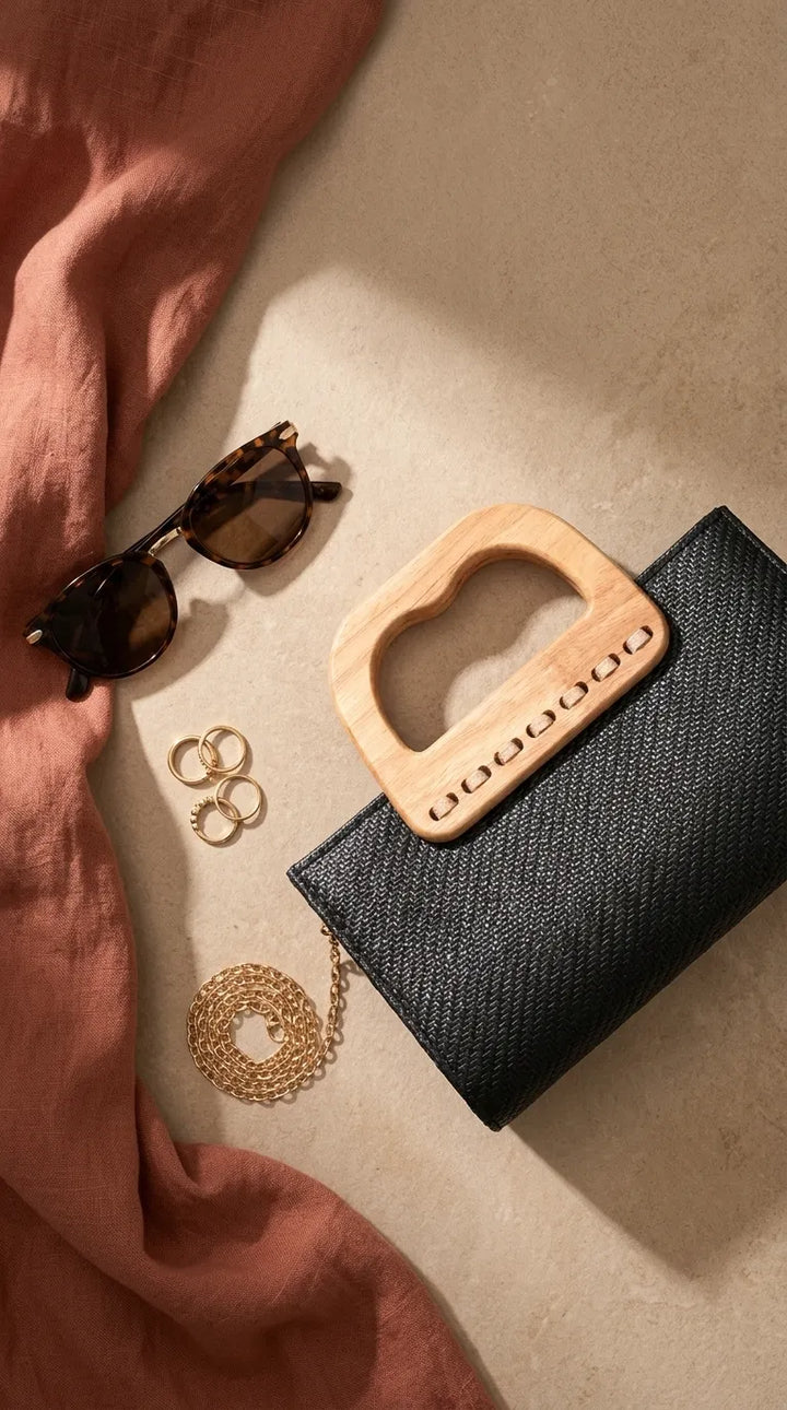 Black Formal Clutch For Ladies P36728