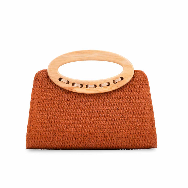 Brown Formal Clutch For Ladies P36729