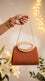 Brown Formal Clutch For Ladies P36729