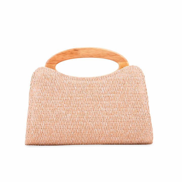 Beige Formal Clutch For Ladies P36729