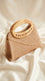 Beige Formal Clutch For Ladies P36729