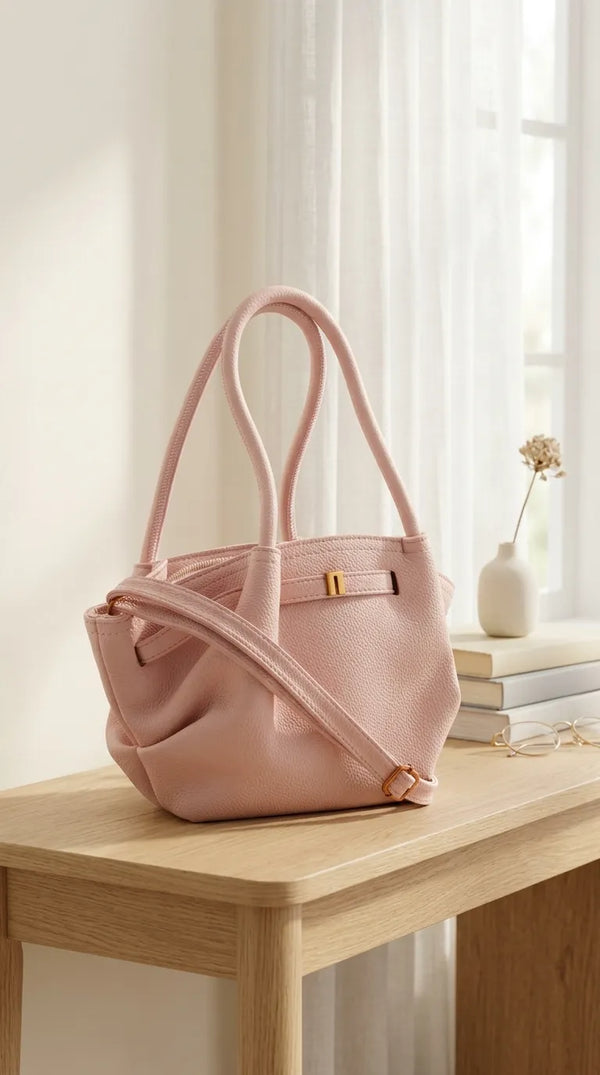 Pink Formal Shoulder Bag For Ladies P36761