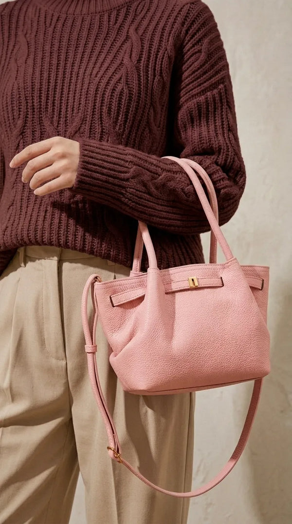Pink Formal Shoulder Bag For Ladies P36761