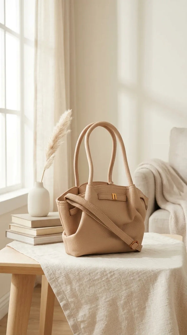 Khaki Formal Shoulder Bag For Ladies P36761