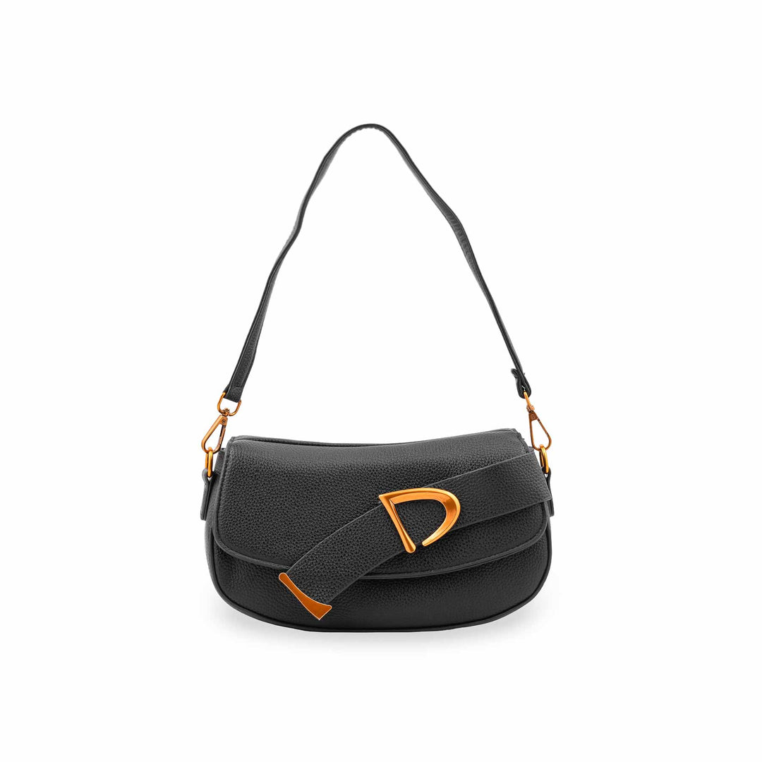 Black Formal Shoulder Bag For Ladies P36763