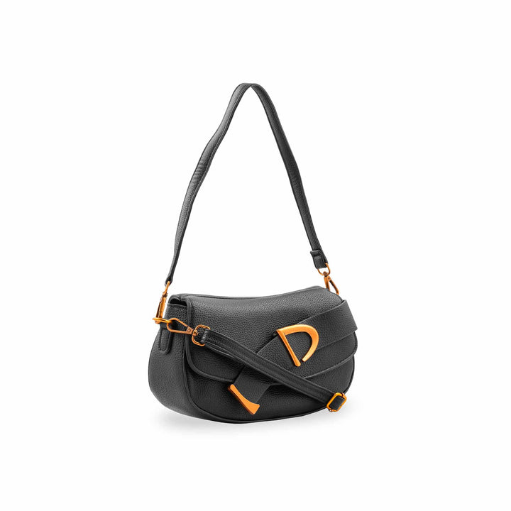 Black Formal Shoulder Bag For Ladies P36763
