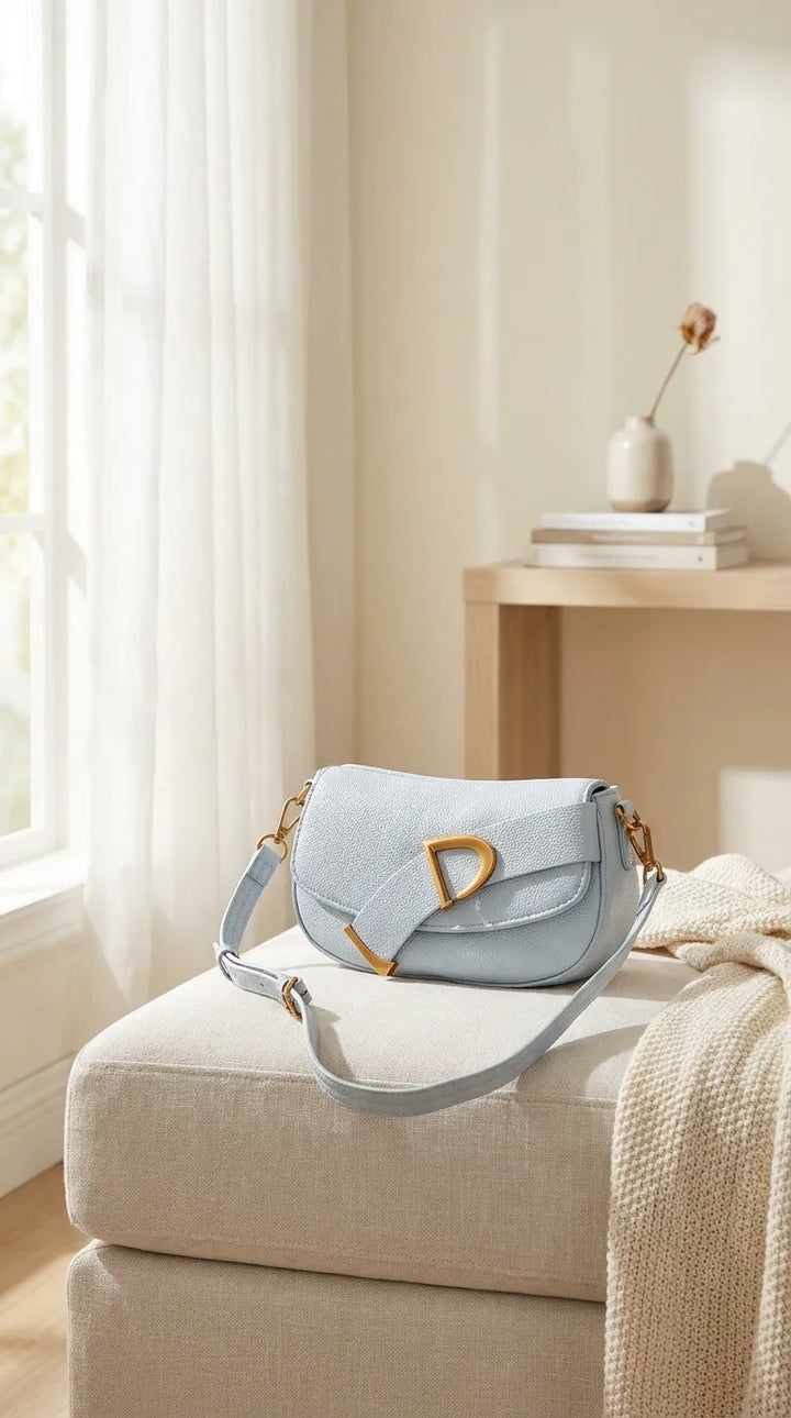 Blue Formal Shoulder Bag For Ladies P36763