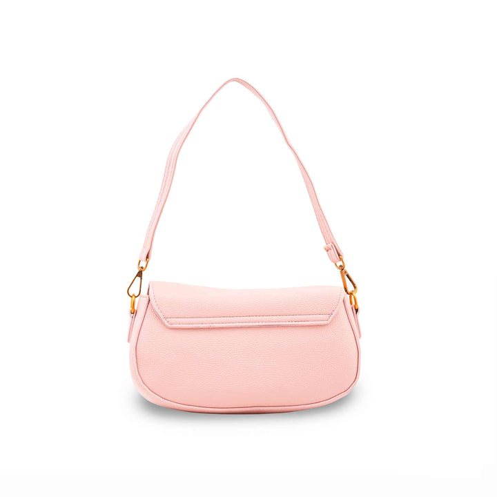 Pink Formal Shoulder Bag For Ladies P36763