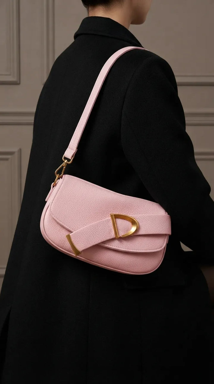Pink Formal Shoulder Bag For Ladies P36763