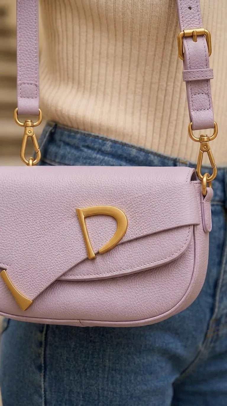 Purple Formal Shoulder Bag For Ladies P36763