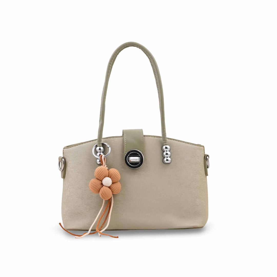 Green Formal Hand Bag For Ladies P36764