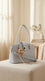 Blue Formal Hand Bag For Ladies P36764