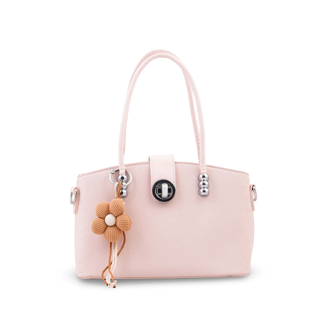 Pink Formal Hand Bag For Ladies P36764