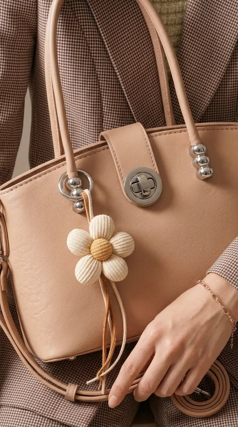 Khaki Formal Hand Bag For Ladies P36764