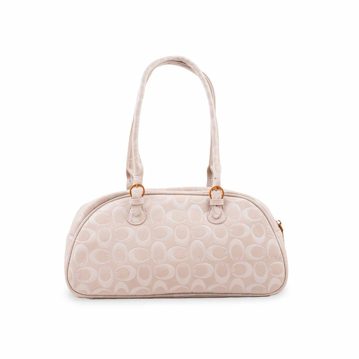 White Formal Hand Bag For Ladies P36765