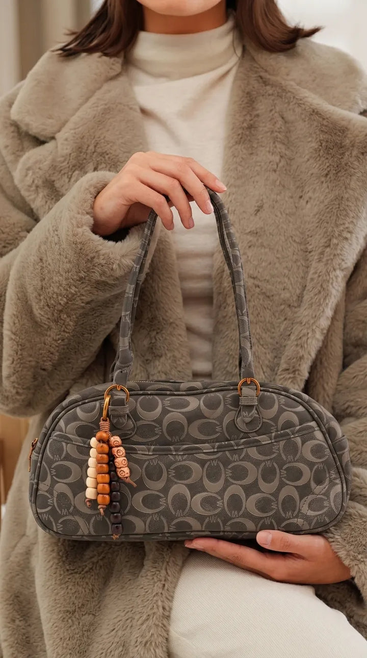 Green Formal Hand Bag For Ladies P36765