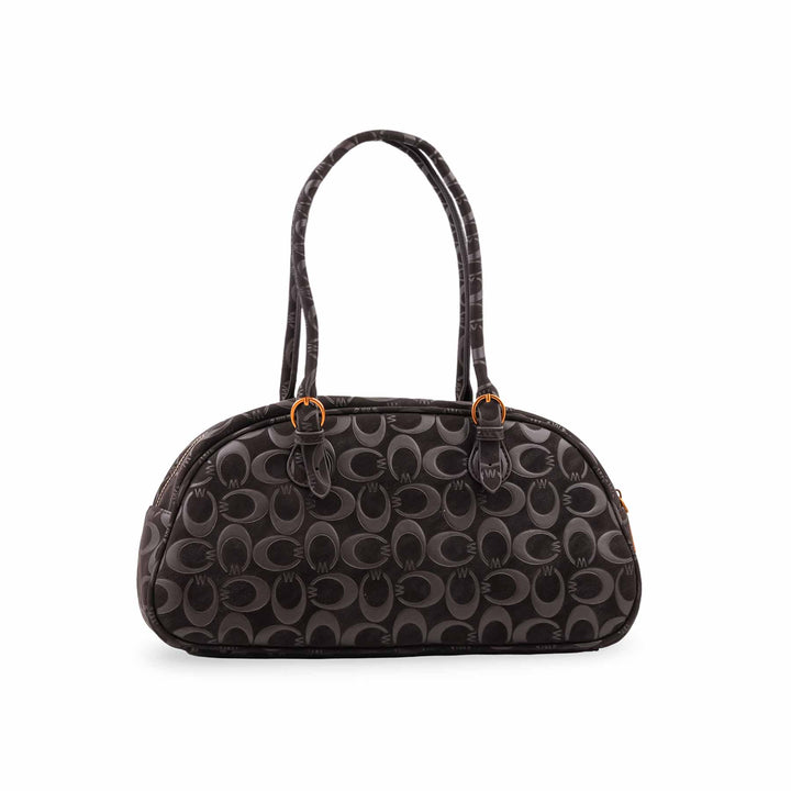 Coffee Formal Hand Bag For Ladies P36765