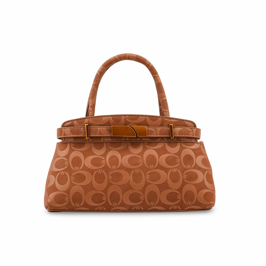 Yellow Formal Hand Bag For Ladies P36766