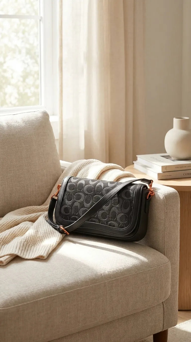 Black Formal Shoulder Bag For Ladies P36767