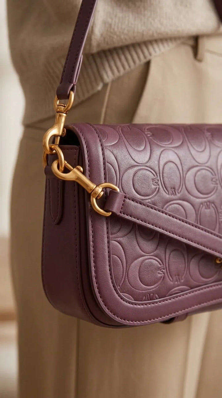 Red Formal Shoulder Bag For Ladies P36767