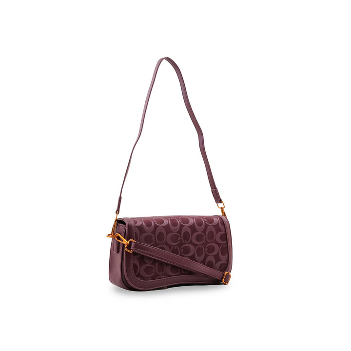 Red Formal Shoulder Bag For Ladies P36767