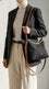 Black Formal Shoulder Bag For Women P36778