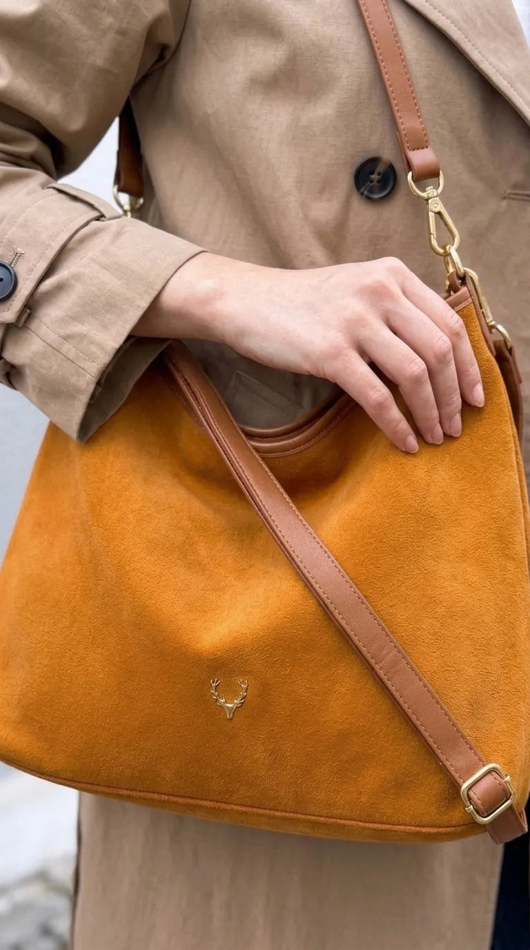 Mustard Formal Shoulder Bag For Women P36778