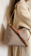 Beige Formal Shoulder Bag For Women P36778