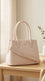 Beige Formal Shoulder Bag For Ladies P36779