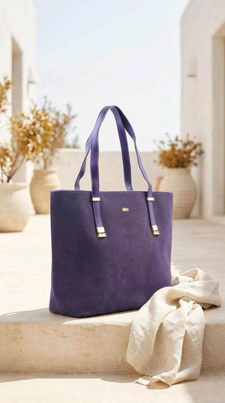 Purple Formal Shoulder Bag For Ladies P36781