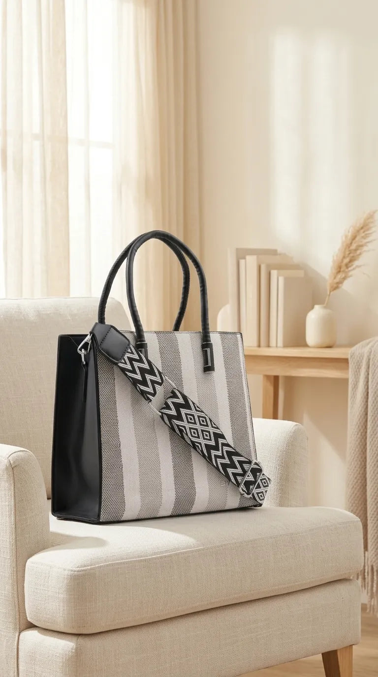Black Formal Hand Bag For Ladies P36822