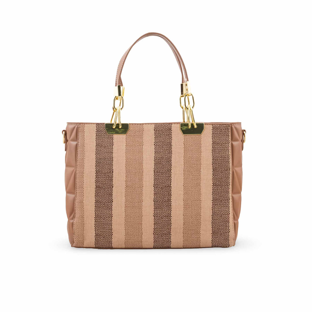 Brown Formal Shoulder Bag For Ladies P36823