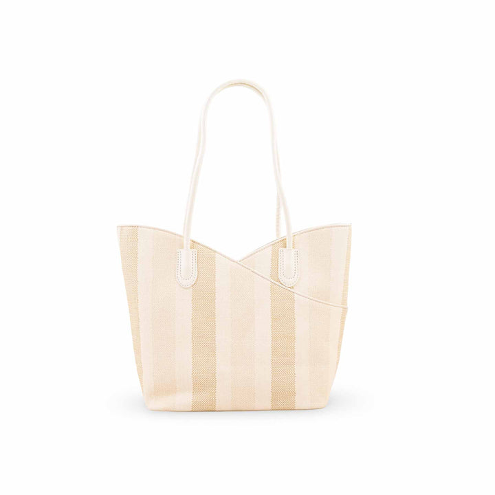 Beige Formal Shoulder Bag For Ladies P36824