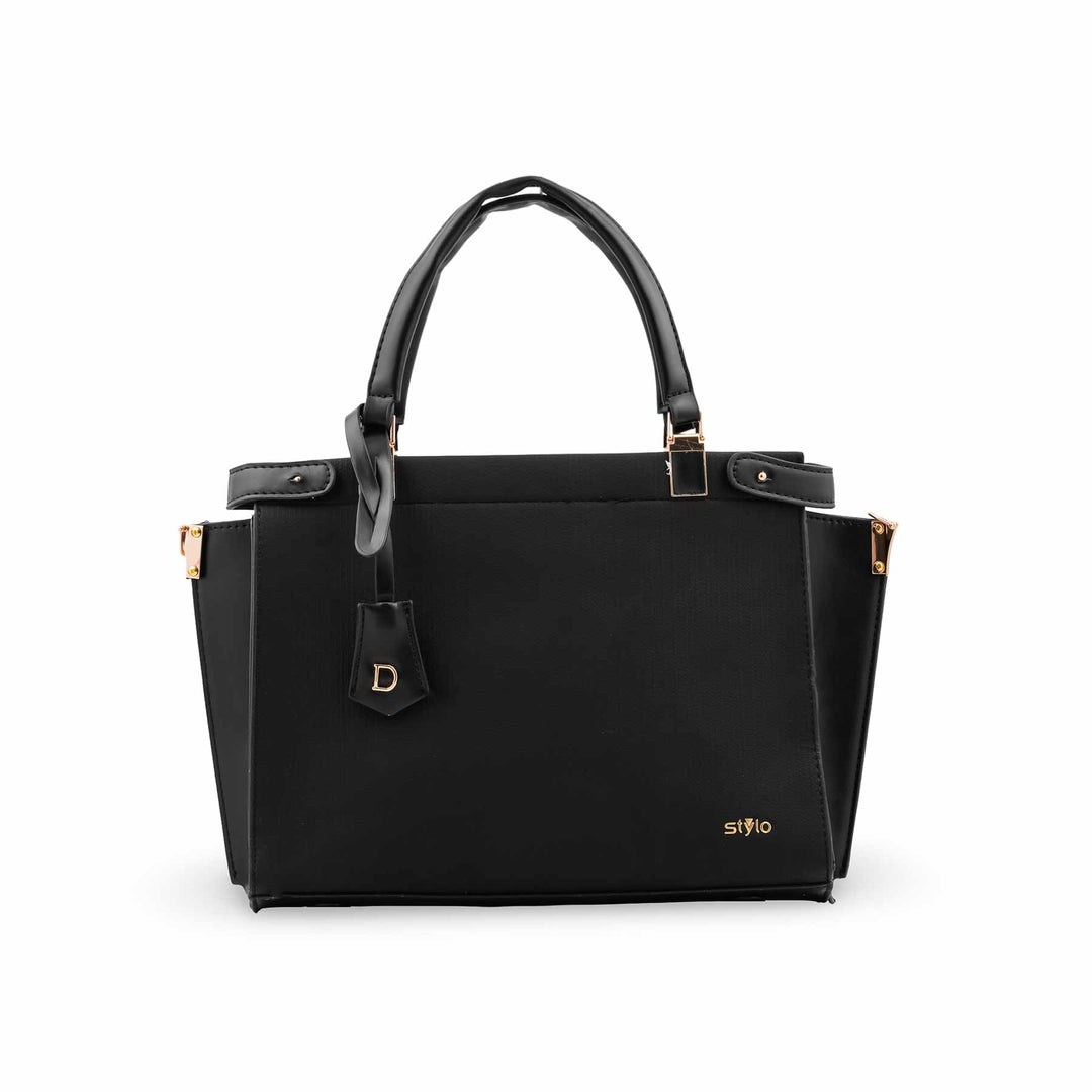 Black Formal Hand Bag For Ladies P36826